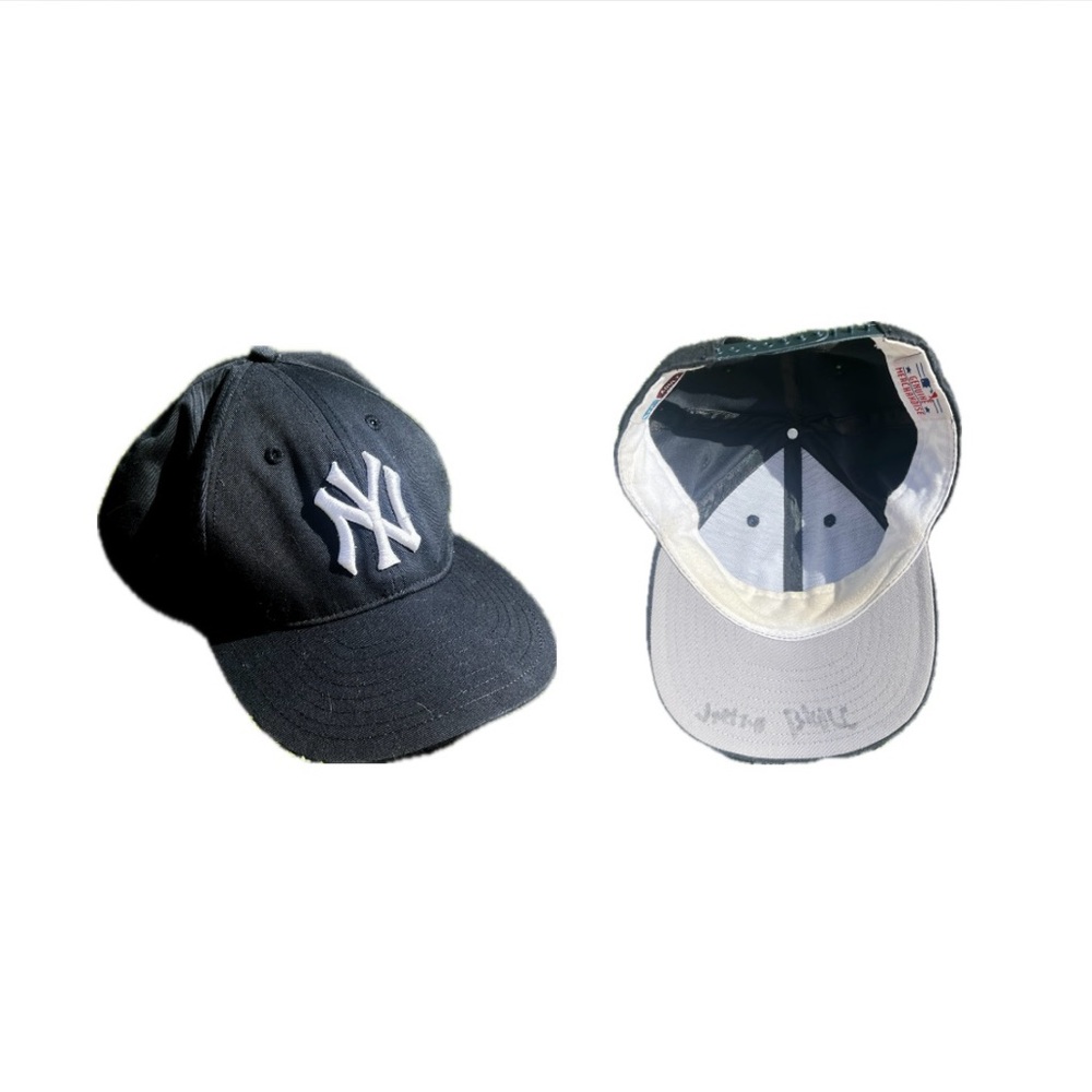 Black NY Logo Baseball Cap